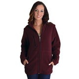 Ladies Zip Off Sleeve Polar Fleece