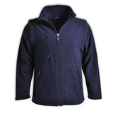 Ladies Zip Off Sleeve Polar Fleece