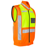 Metro Two-Tone Hi-Viz Reflective Zip-Off Jacket