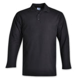TEE&COTTON - Mens Long Sleeve Pique Knit Polo