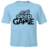 Eat, Sleep, Game Kids Printed T-shirts