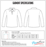 TEE&COTTON - Mens Long Sleeve Pique Knit Polo