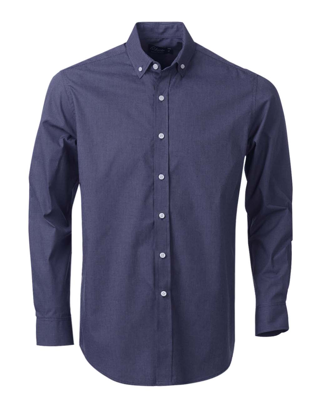 Rolando - Mens Hamilton K263 L/S Shirt Indigo