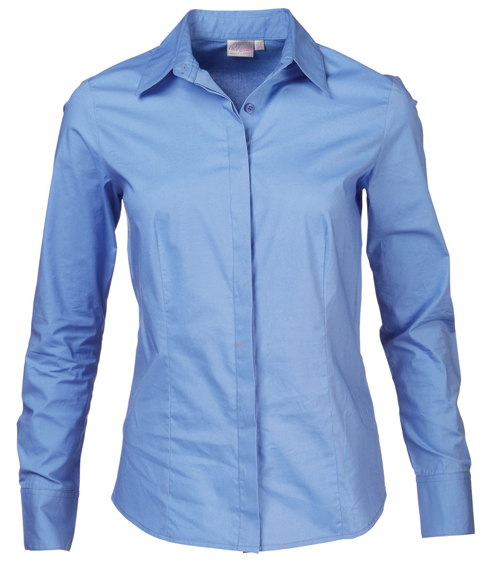 SALE - Rolando - K213 Ladies Stretch Poplin Savannah L/S Blouse