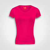 Ladies Fitted V-Neck T-shirt