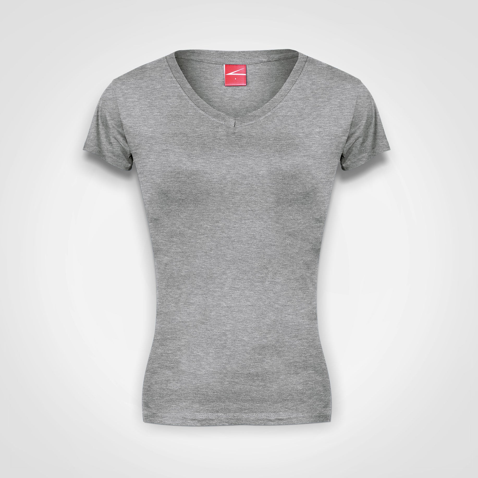 Ladies Fitted V-Neck T-shirt