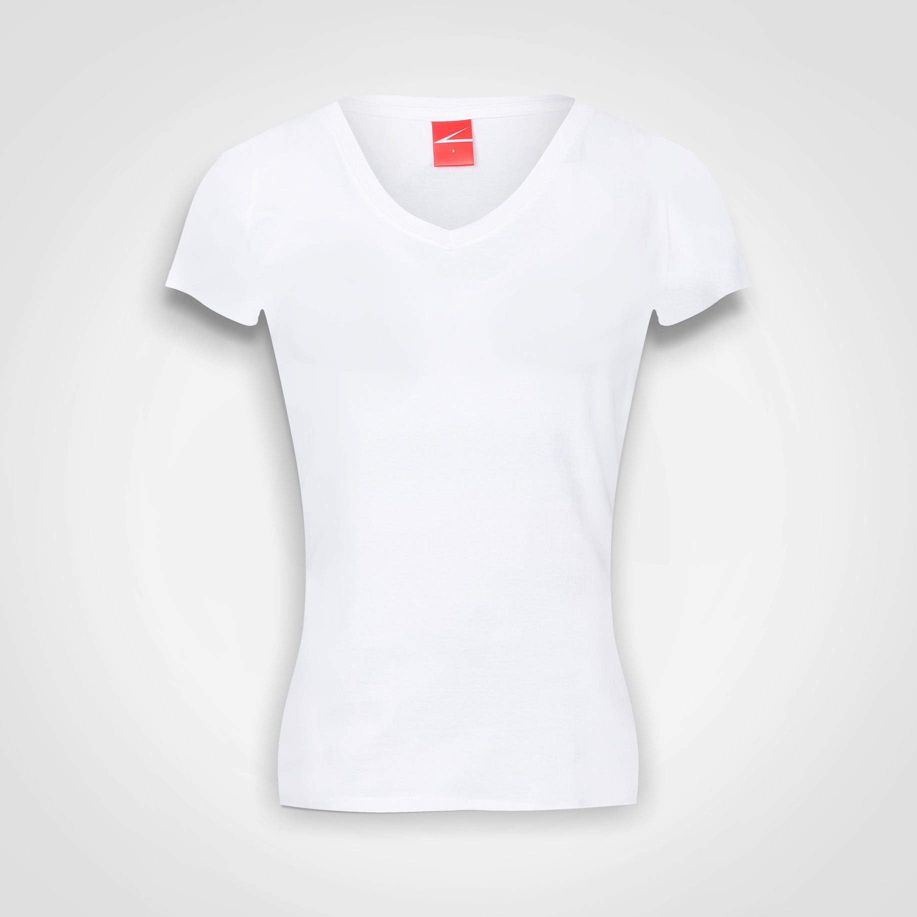 Ladies Fitted V-Neck T-shirt