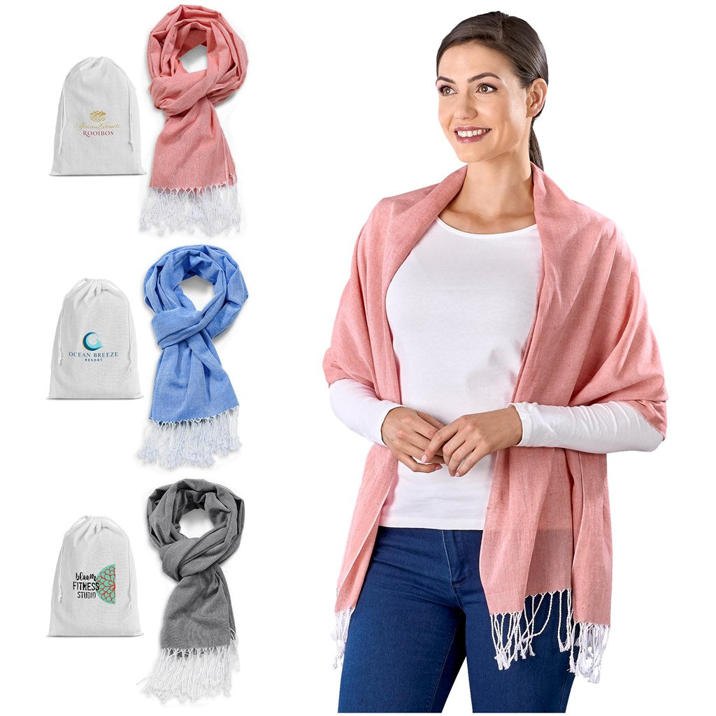 Amrod - All Seasons Melange Scarf