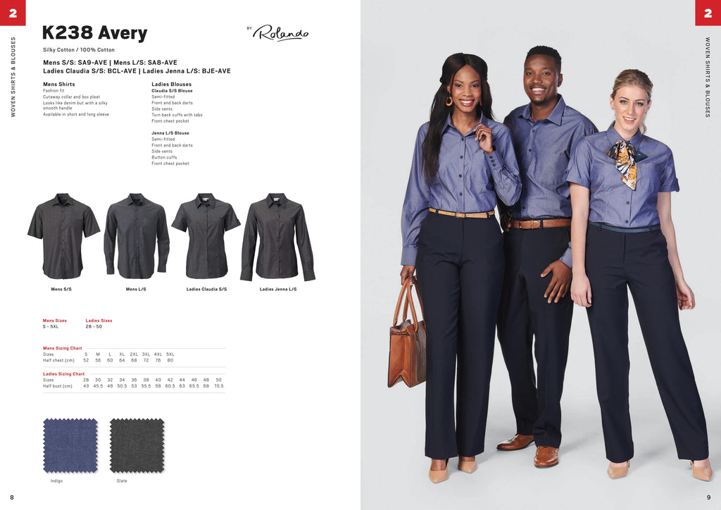 Rolando - Ladies Avery K238 S/S Blouse