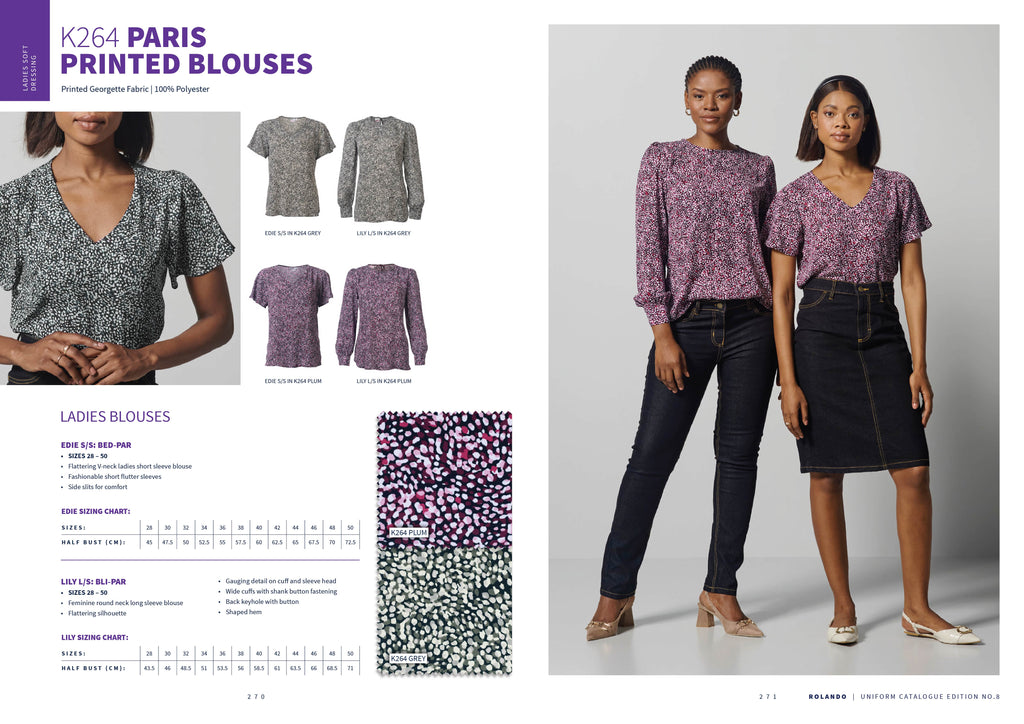 Colmart - Paris K264 Long Sleeve Blouse