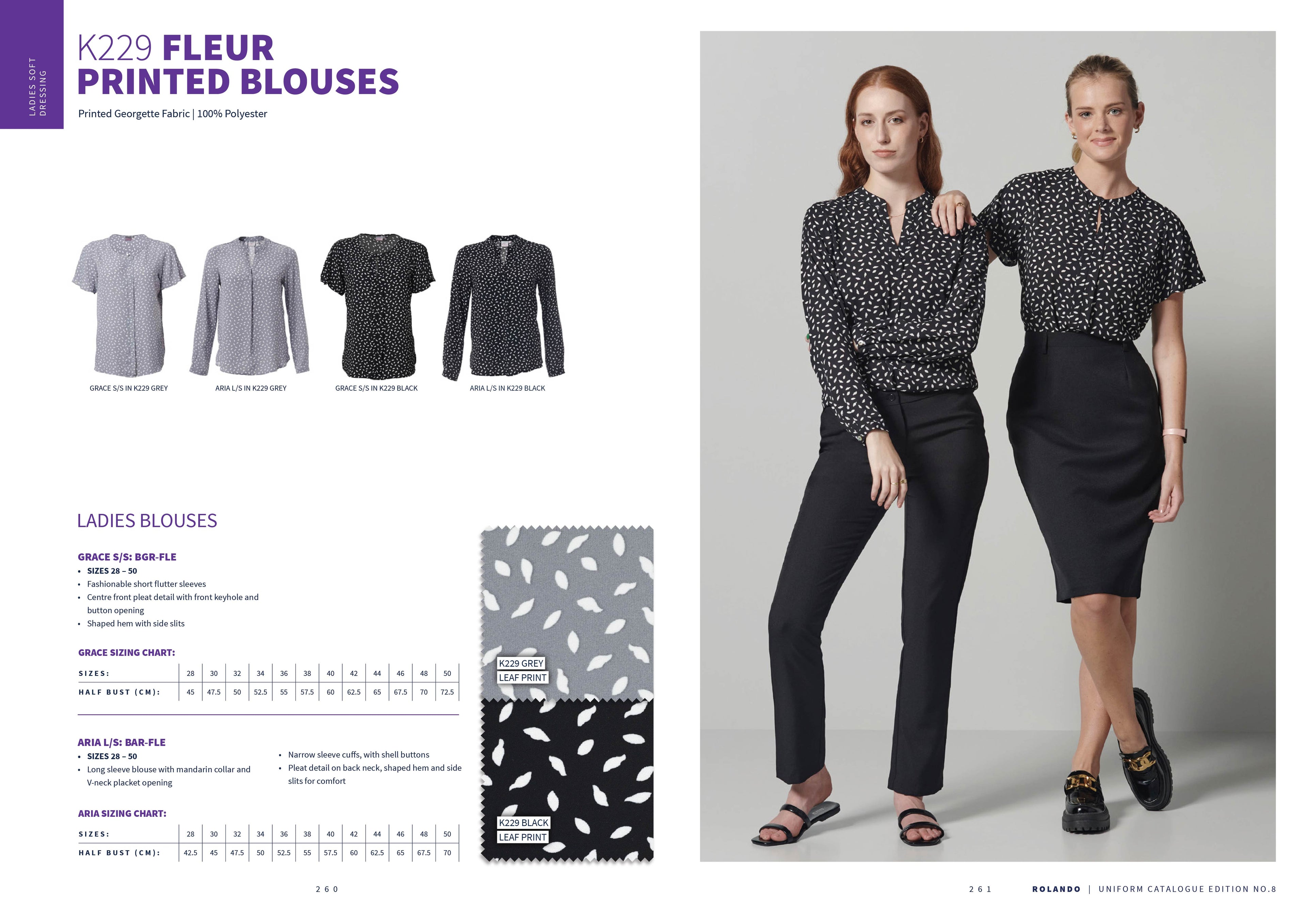 COLMART - Fleur K229 S/S Blouse