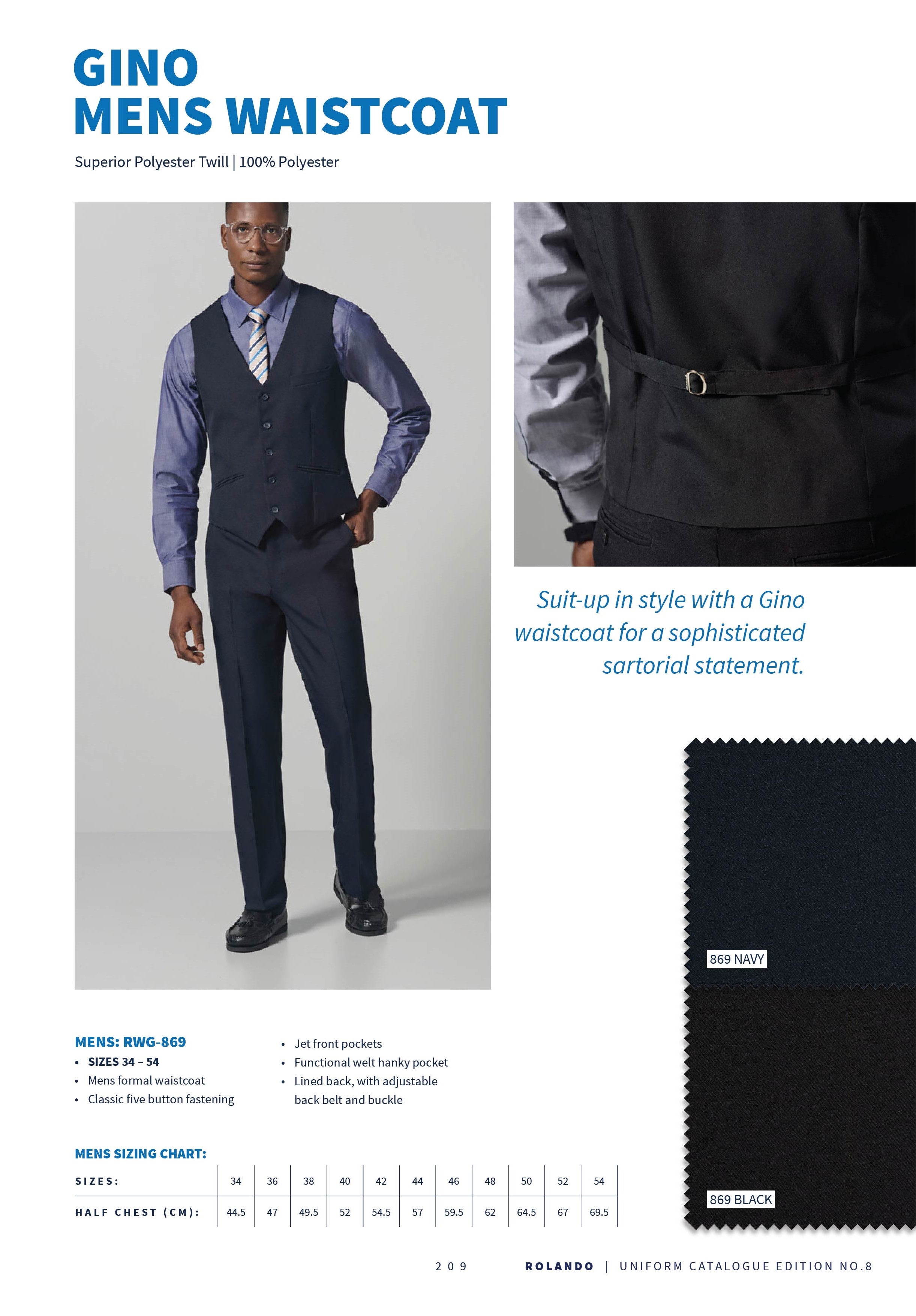 Colmart - Gino Mens Waistcoat