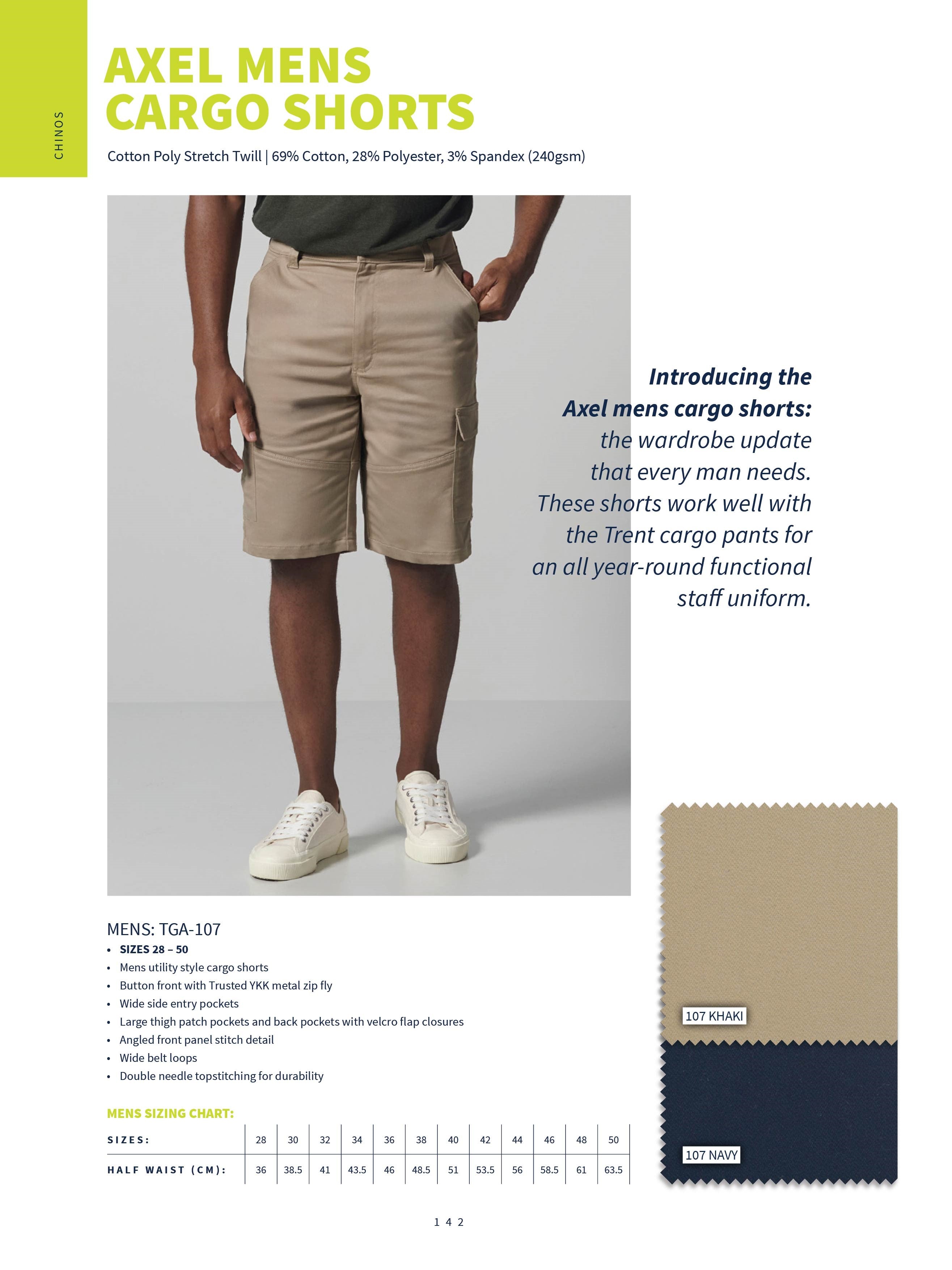 COLMART - Men's Axel Cargo Shorts