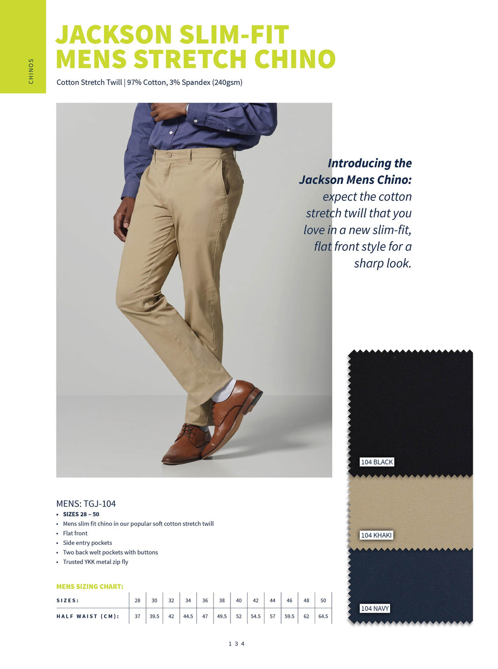 Colmart - Jackson Slimfit Stretch Chino