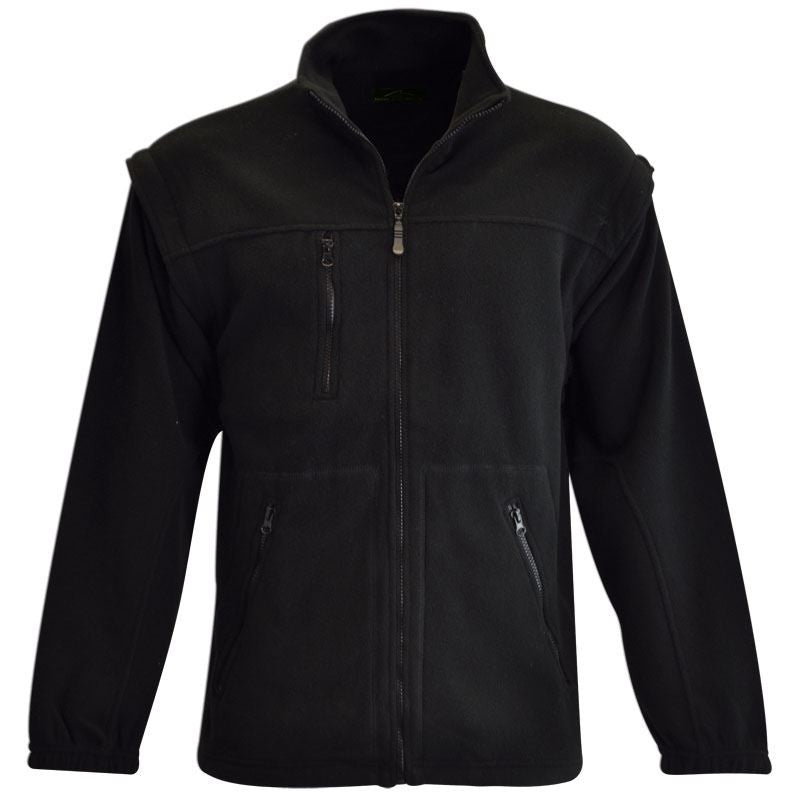 Polar Fleece Jacket Black