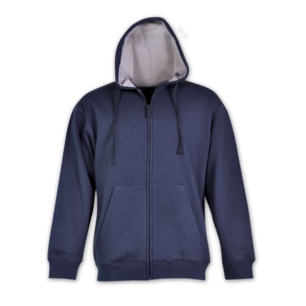 HIGHLAND BROOK - Mens Zip Up Fleece Hoodie