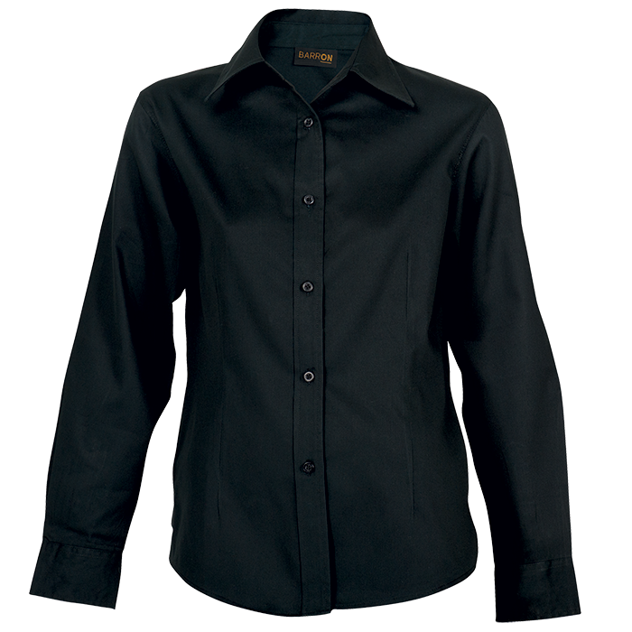 Barron - Ladies Brushed Cotton Twill Blouse L/S Shirt