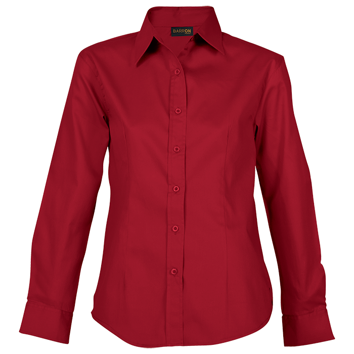 Barron - Ladies Brushed Cotton Twill Blouse L/S Shirt