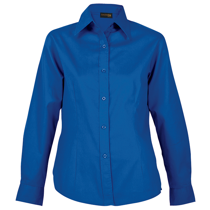 Barron - Ladies Brushed Cotton Twill Blouse L/S Shirt