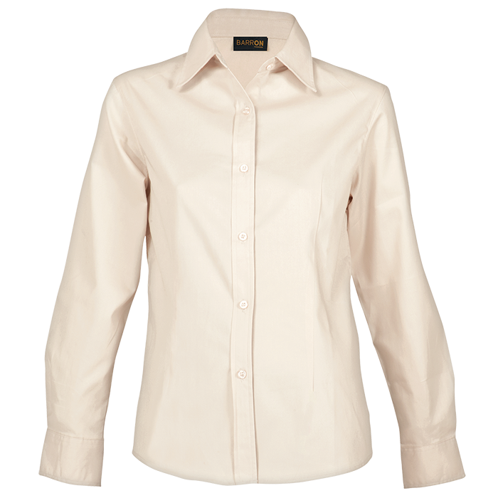 Barron - Ladies Brushed Cotton Twill Blouse L/S Shirt