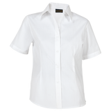 Barron - Ladies Brushed Cotton Twill Blouse Short Sleeve