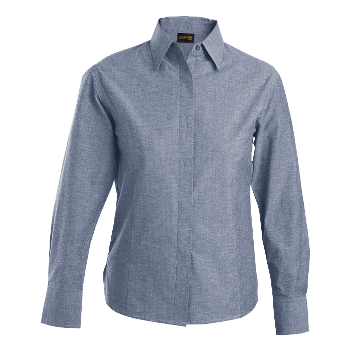 Barron - Ladies Oxford Blouse L/S