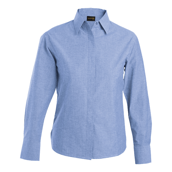 Barron - Ladies Oxford Blouse L/S