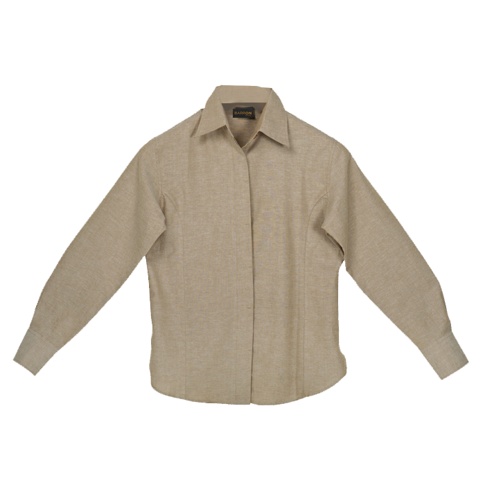 Barron - Ladies Oxford Blouse L/S