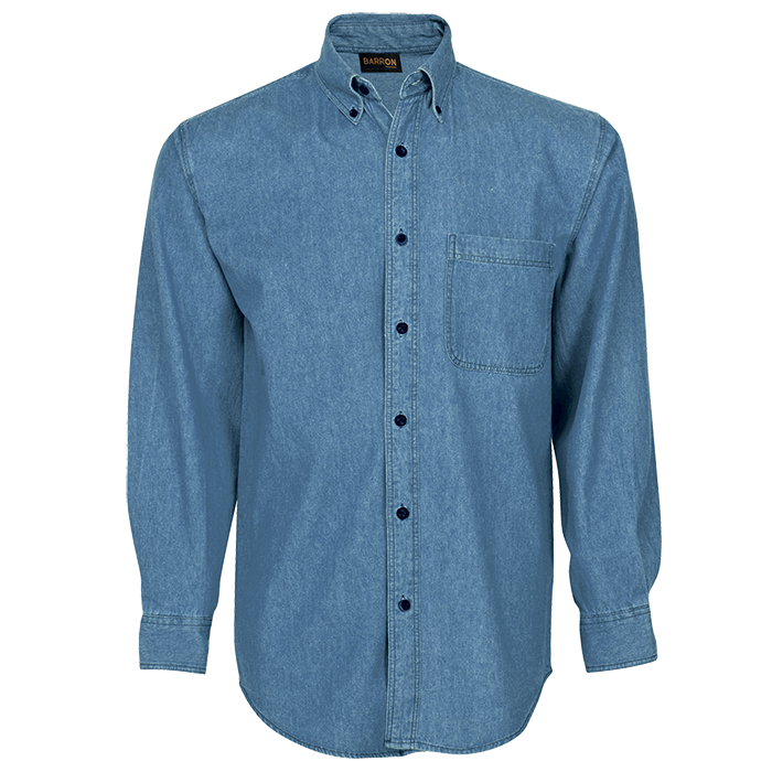 Barron - Mens Denim Lounge Shirt