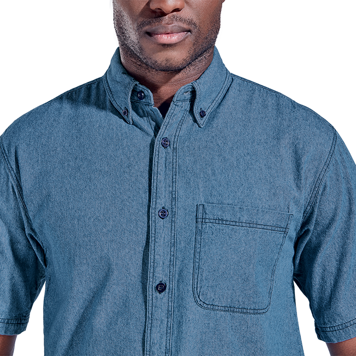 Barron - Mens Denim Lounge Shirt