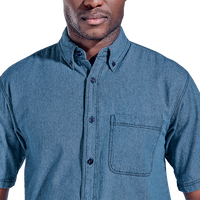 Barron - Mens Denim Lounge Shirt