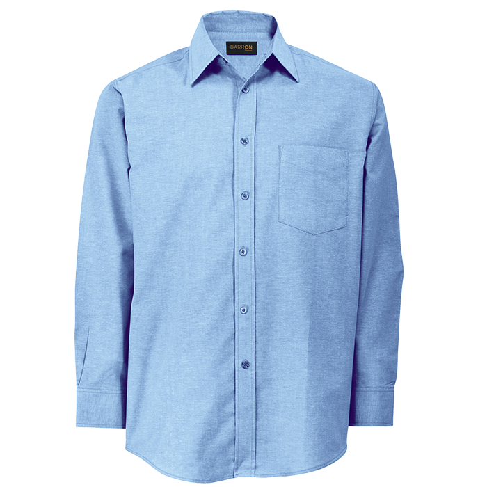 Barron - Mens Oxford Lounge L/S Shirt