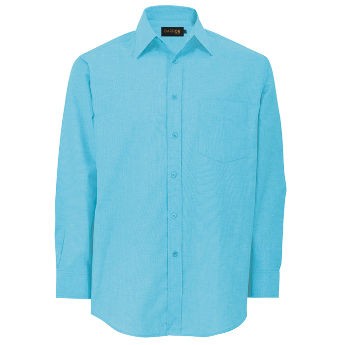 Barron - Mens Oxford Lounge L/S Shirt