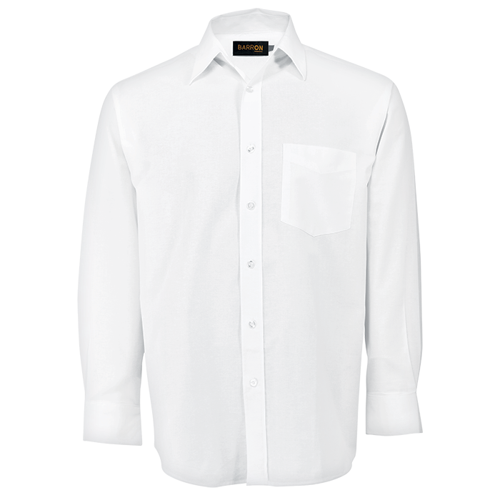 Barron - Mens Oxford Lounge L/S Shirt
