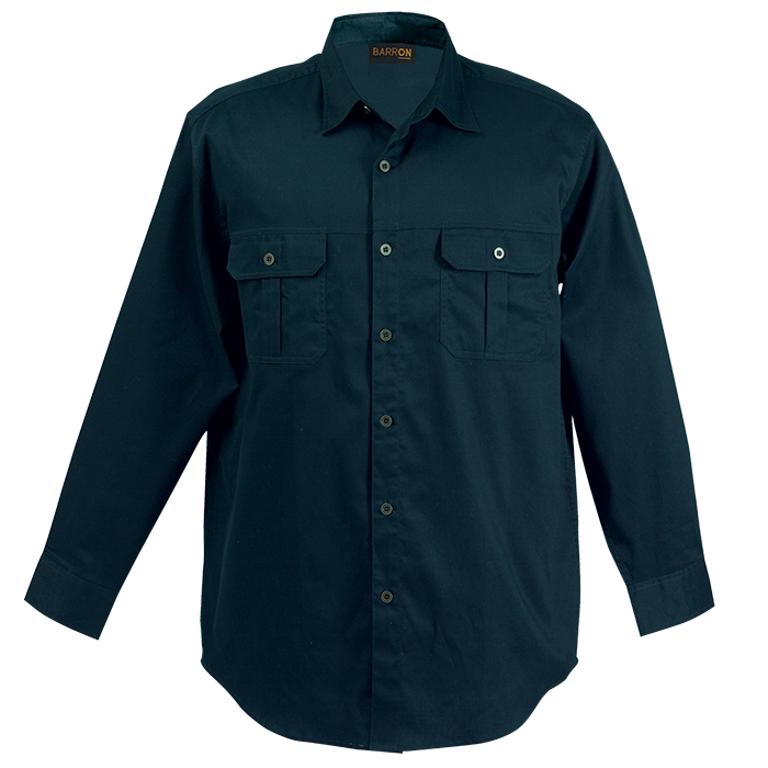 Barron - Mens L/S Bush Shirt