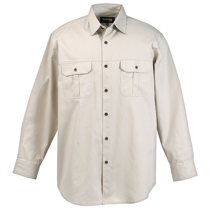 Barron - Mens L/S Bush Shirt