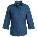 Barron  Ladies Denver Denim Blouse