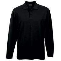 Barron  Mens 175g Pique Knit Long Sleeve Golfer