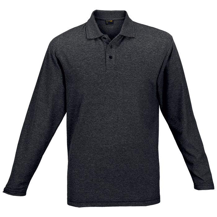 Barron  Mens 175g Pique Knit Long Sleeve Golfer