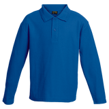 Kiddies 175g Pique Knit L/S Golfer