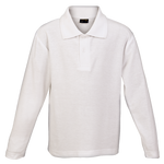 Kiddies 175g Pique Knit L/S Golfer