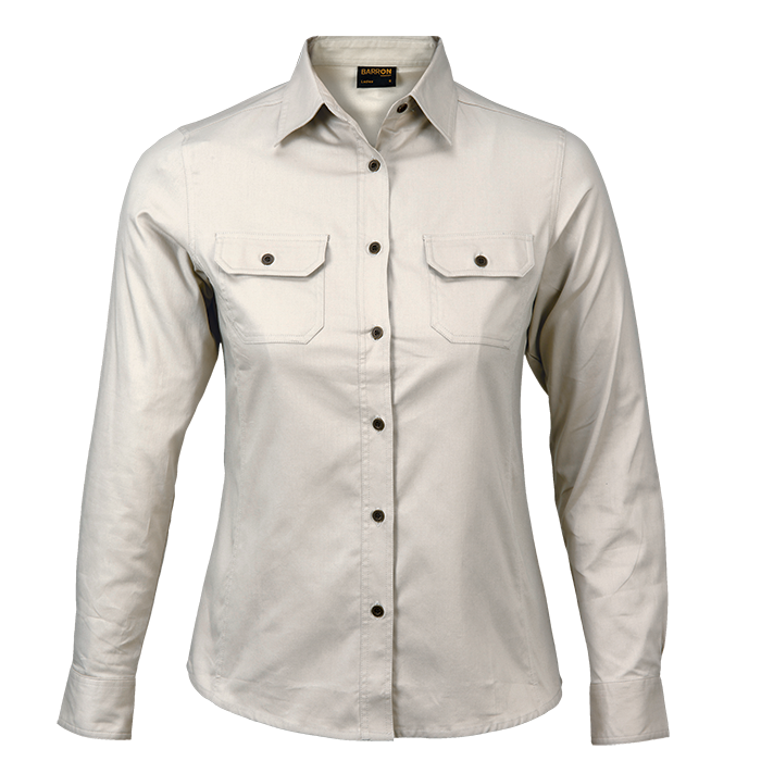 Barron - Ladies L/S Bush Shirt