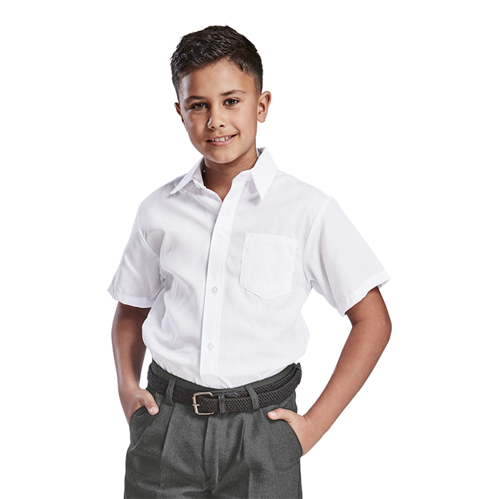 Barron - Unisex Short Sleeve School Shirt