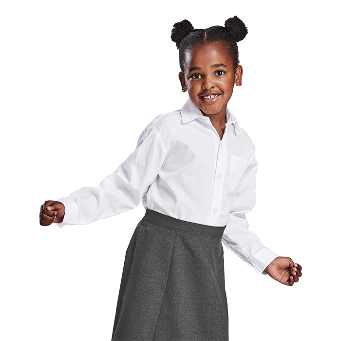 Barron - Unisex Long Sleeve School Shirt