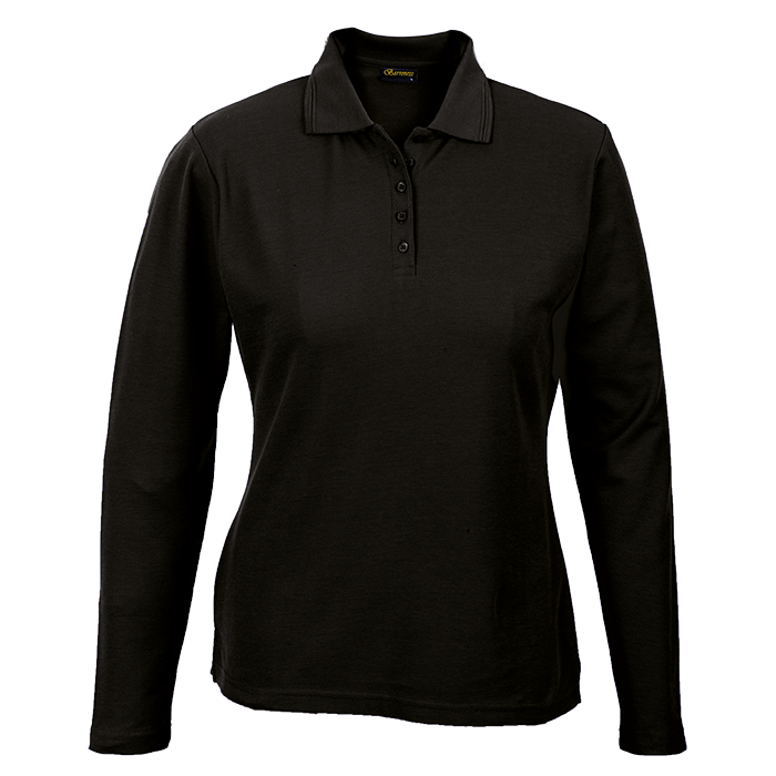BARRON Ladies 175g Pique Knit Long Sleeve Golfer