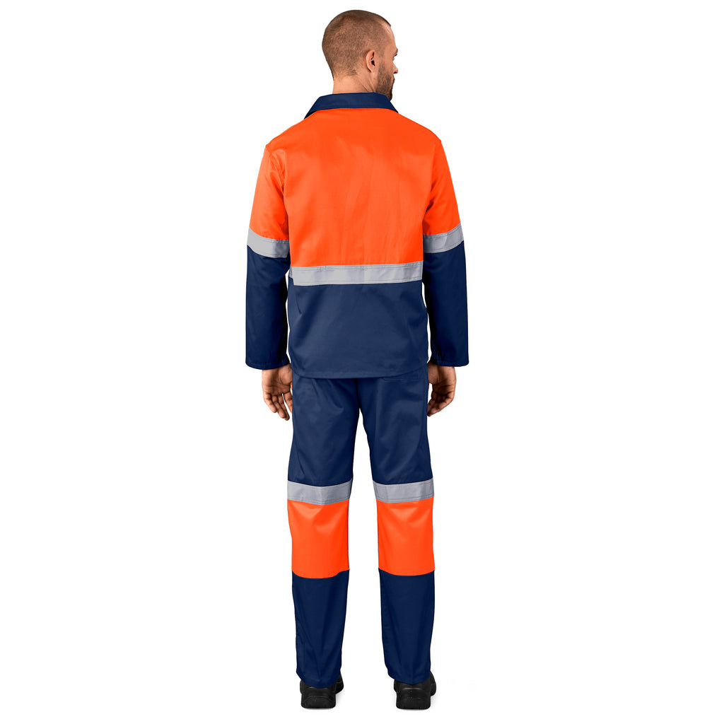 Traffic Premium Two-Tone Hi-Viz Reflective Jacket