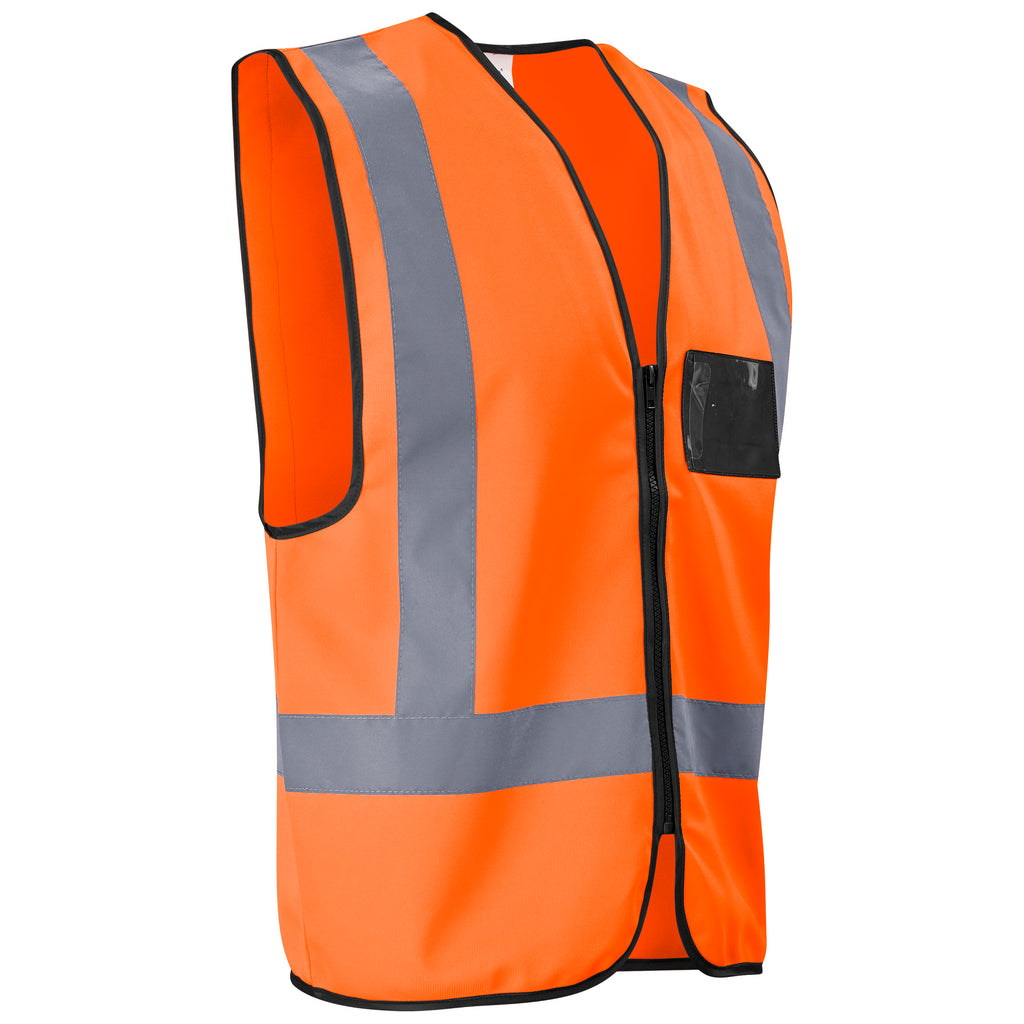 Direction Hi-Viz Reflective Full Zip Vest