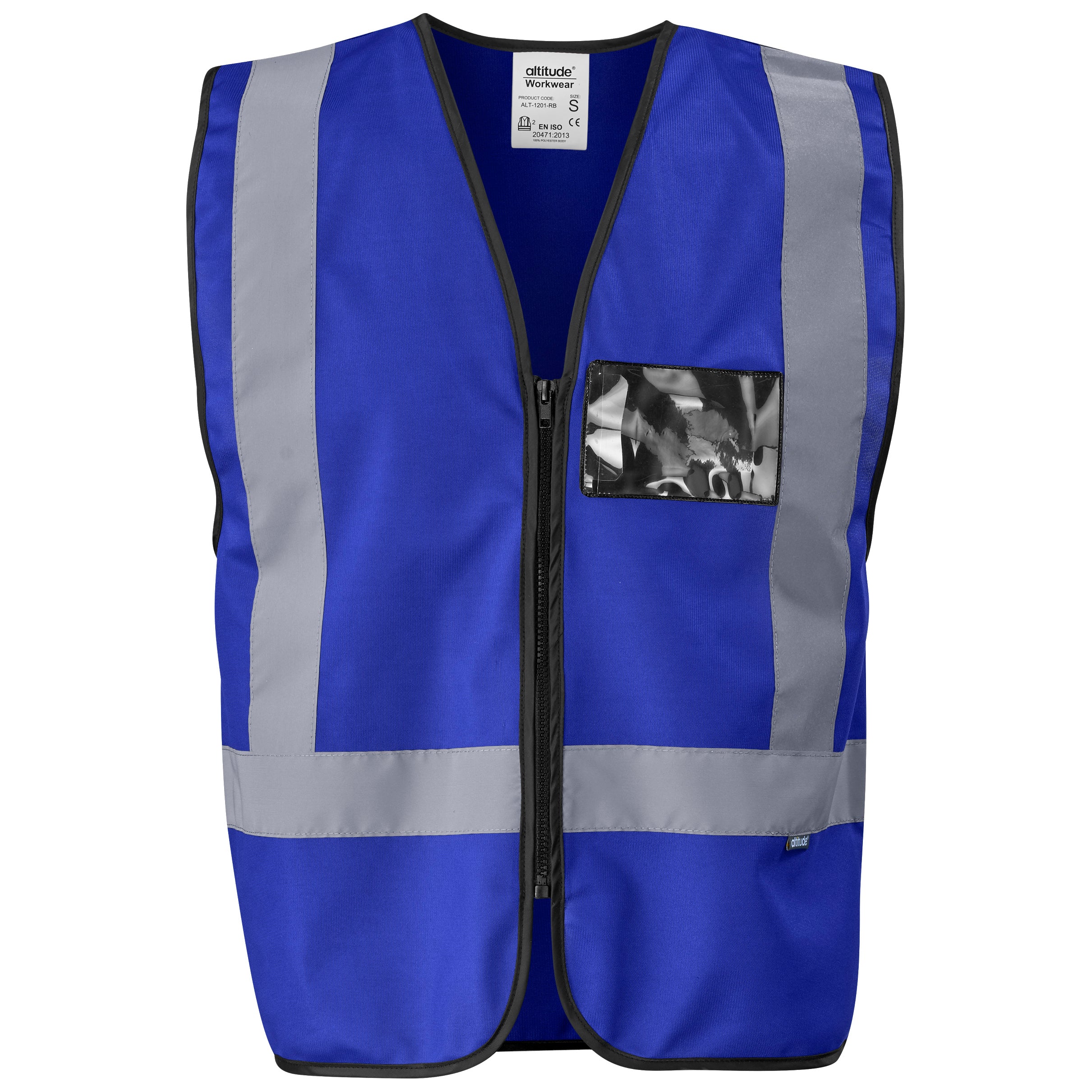 Direction Hi-Viz Reflective Full Zip Vest