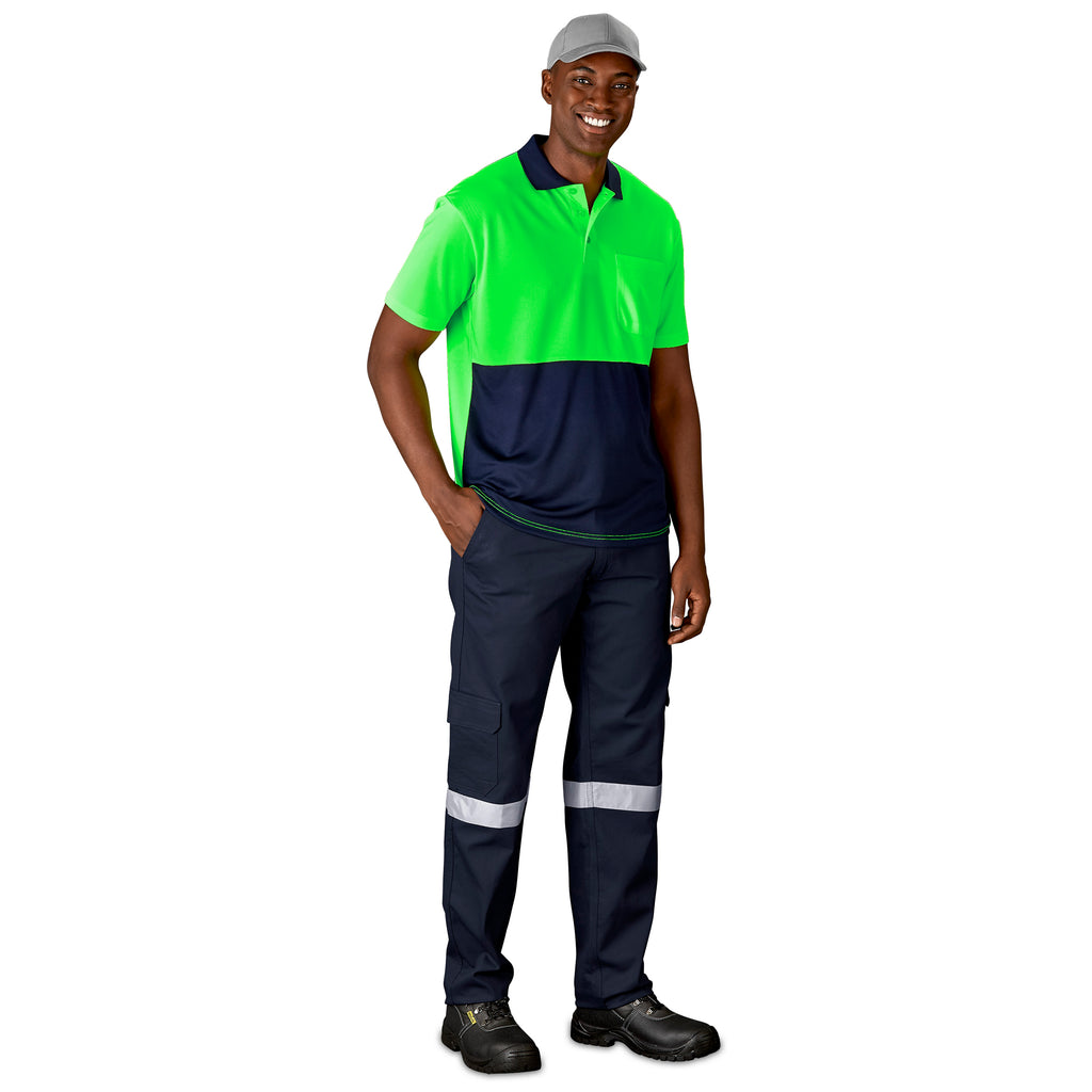 Inspector Two-Tone Hi-Viz Golf Shirt