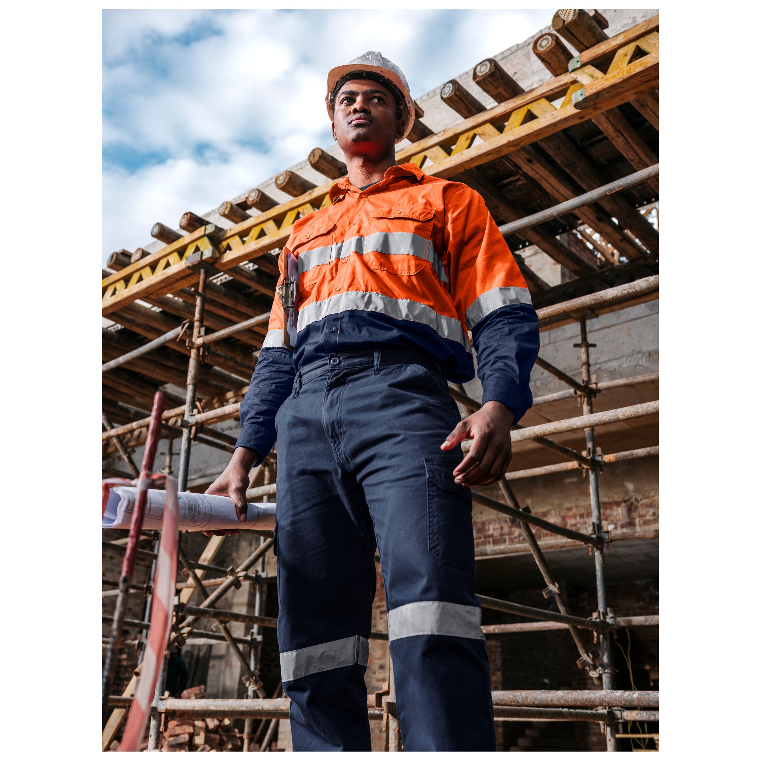 Access Vented Two-Tone Reflective Work Shirt